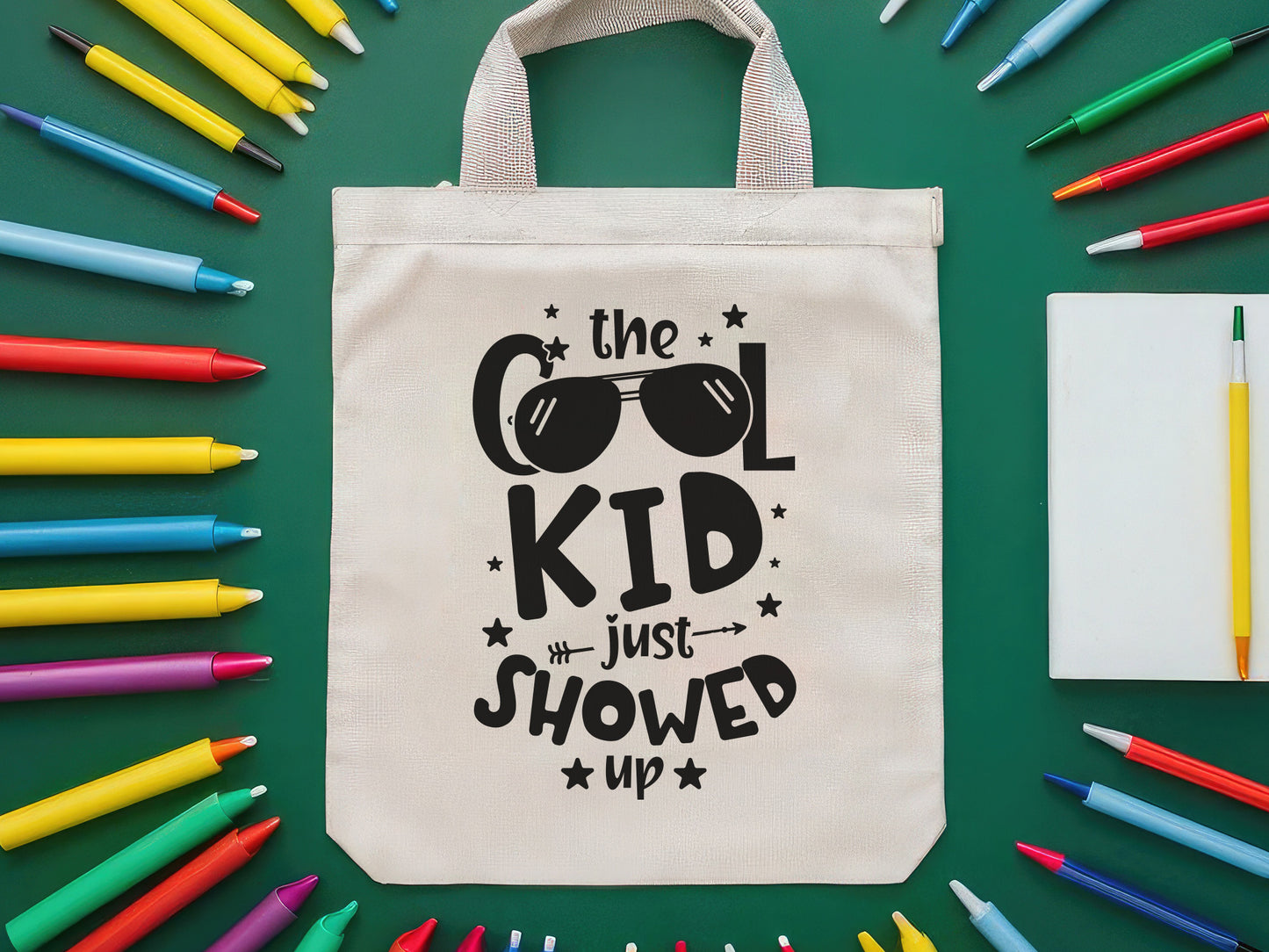 The Cool Kid Just Showed Up, Back to School SVG