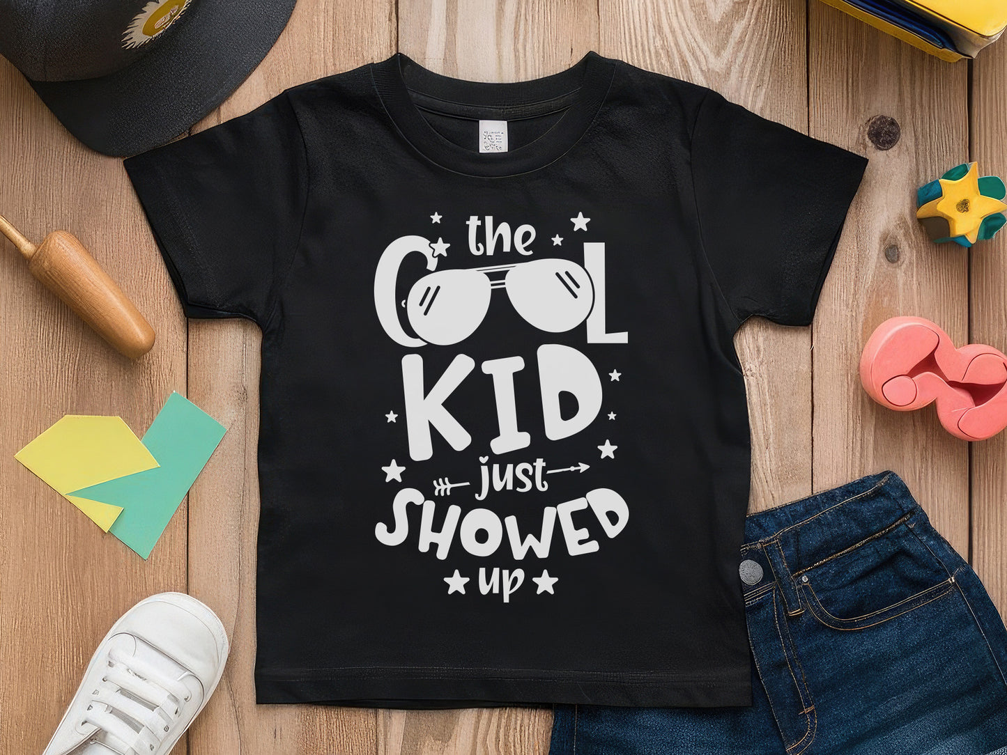 The Cool Kid Just Showed Up, Back to School SVG