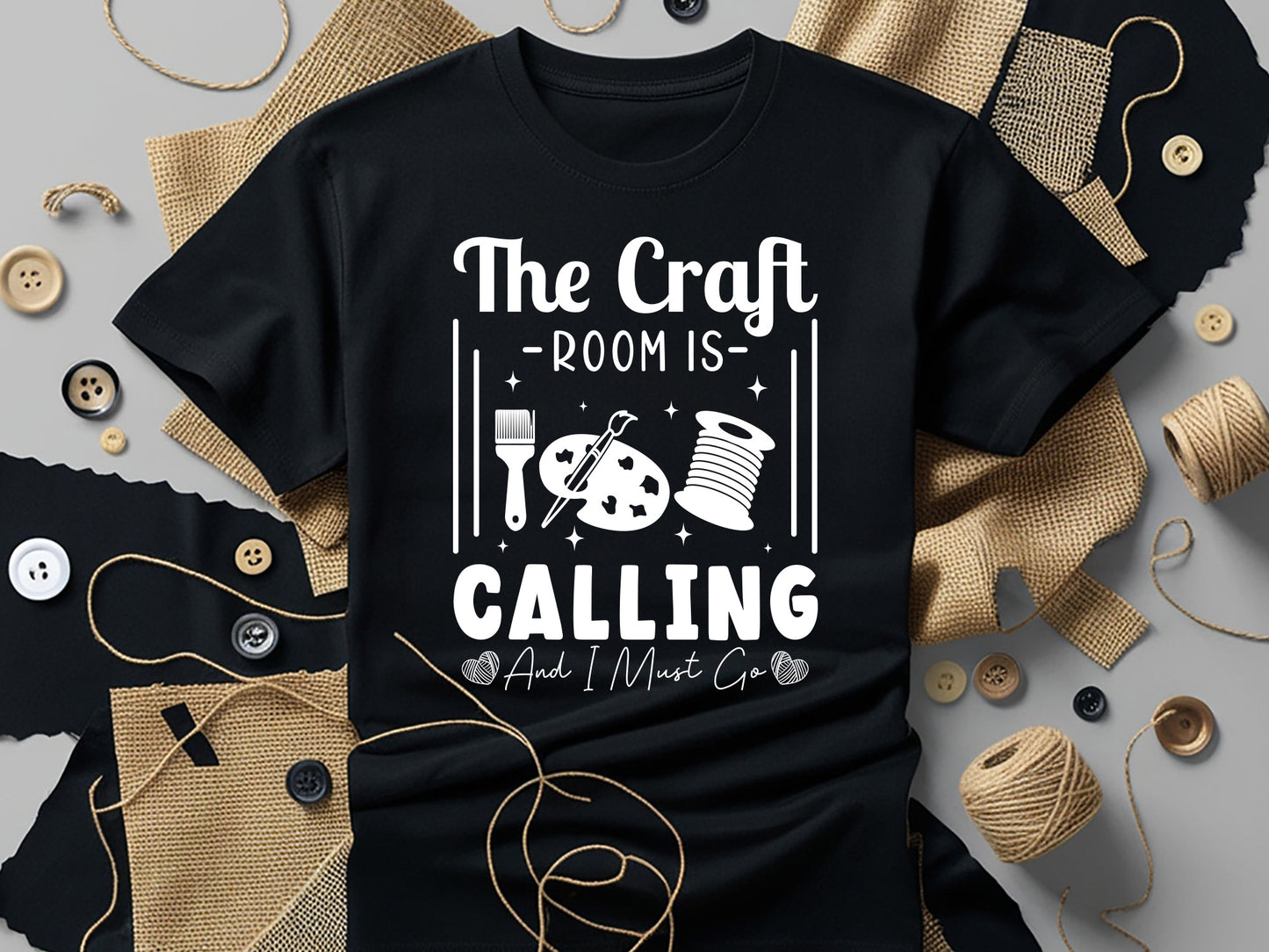 The Craft Room is Calling and I Must Go SVG File