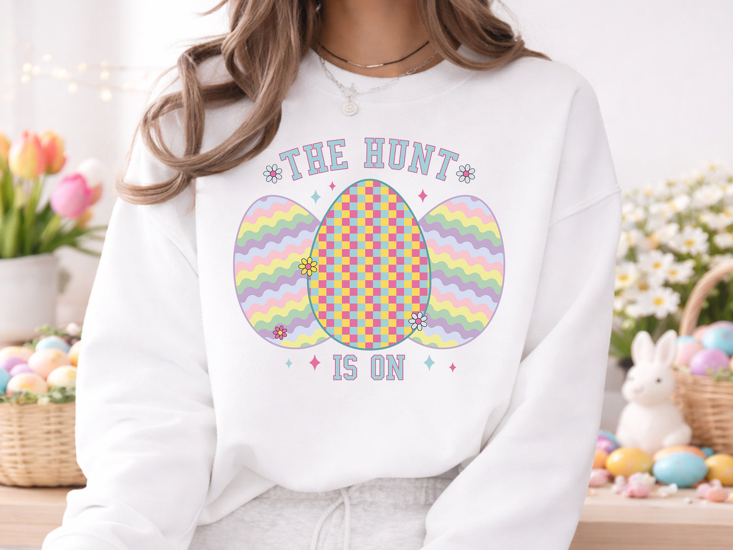 The Hunt is On, Preppy Easter Egg PNG