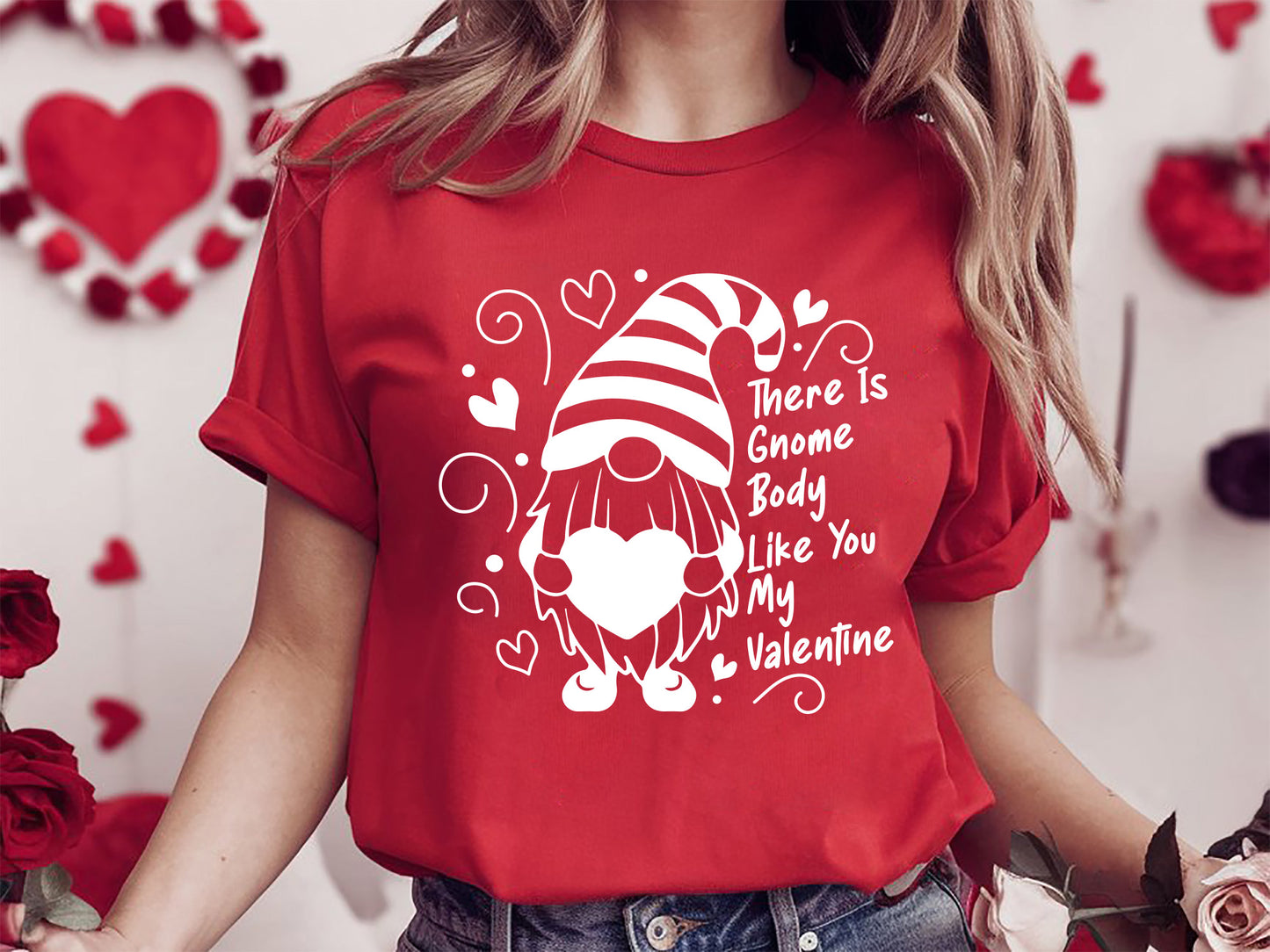 There is Gnome Body Like You My Valentine SVG