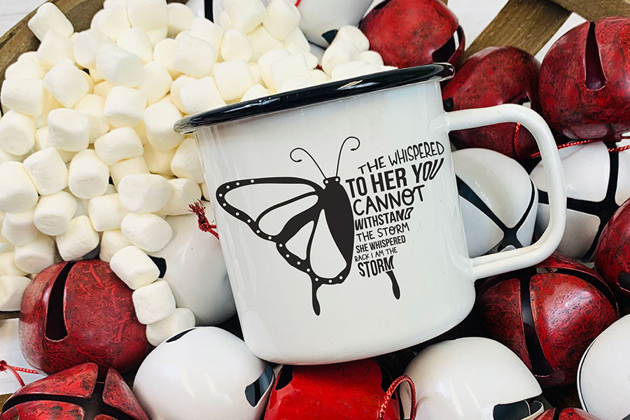 They Whispered to Her You Cannot Withstand - SVG Butterfly