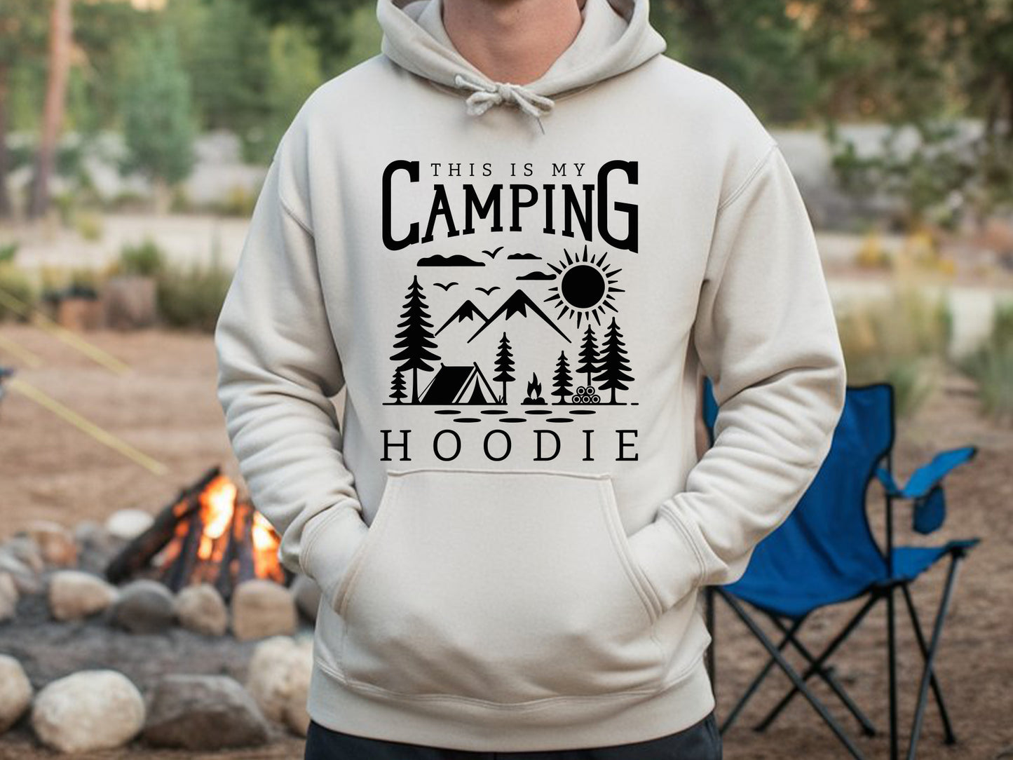 This Is My Camping Hoodie Cut File SVG