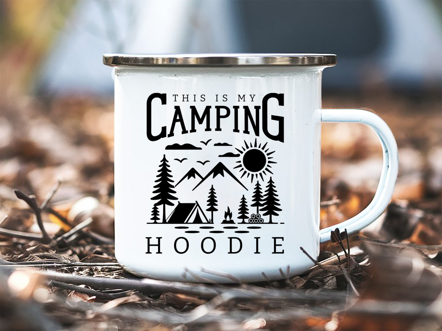 This Is My Camping Hoodie Cut File SVG