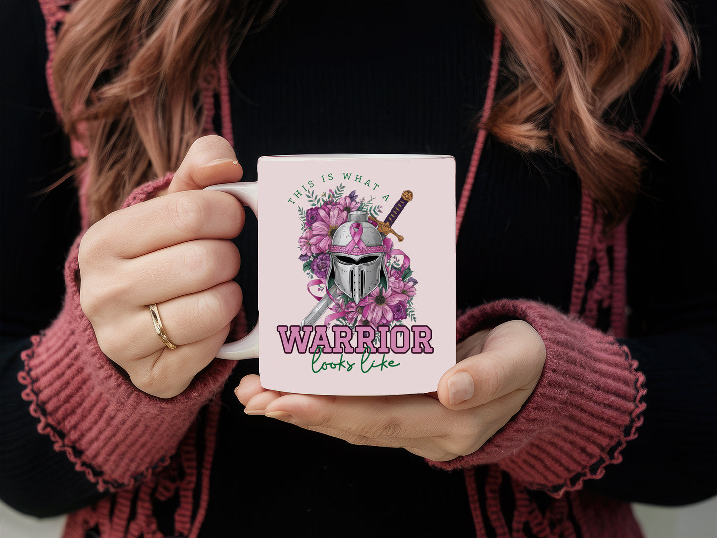 This is What A Warrior Looks Like, Breast Cancer Sublimation