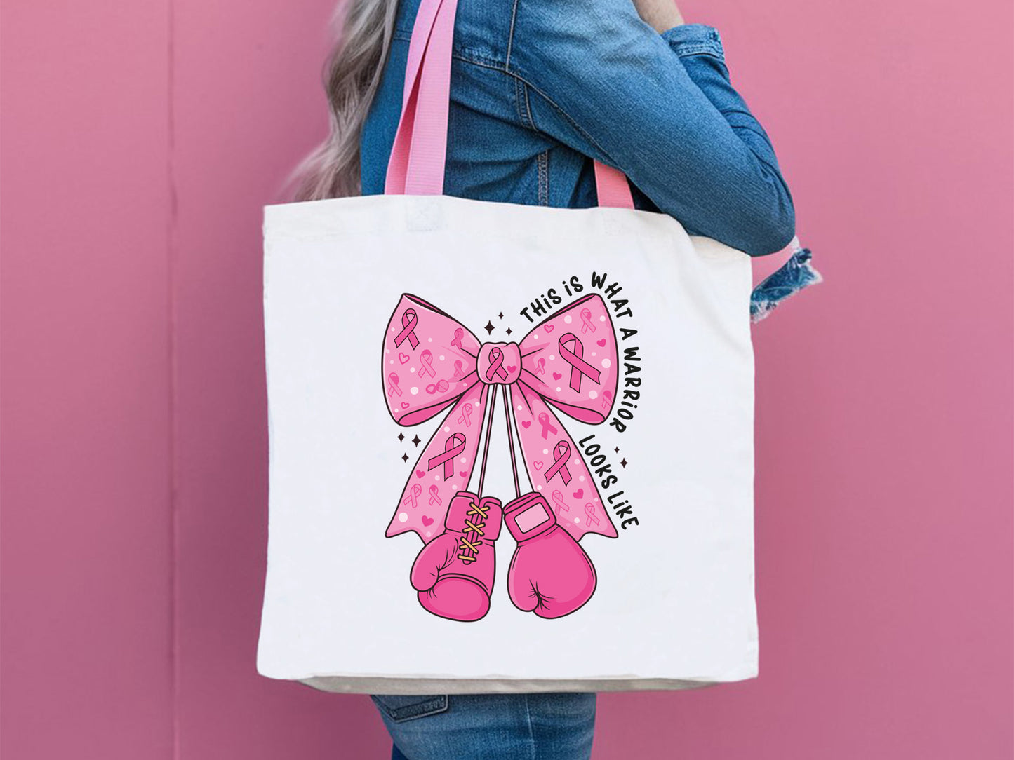 This is What A Warrior Looks Like, Breast Cancer Sublimation