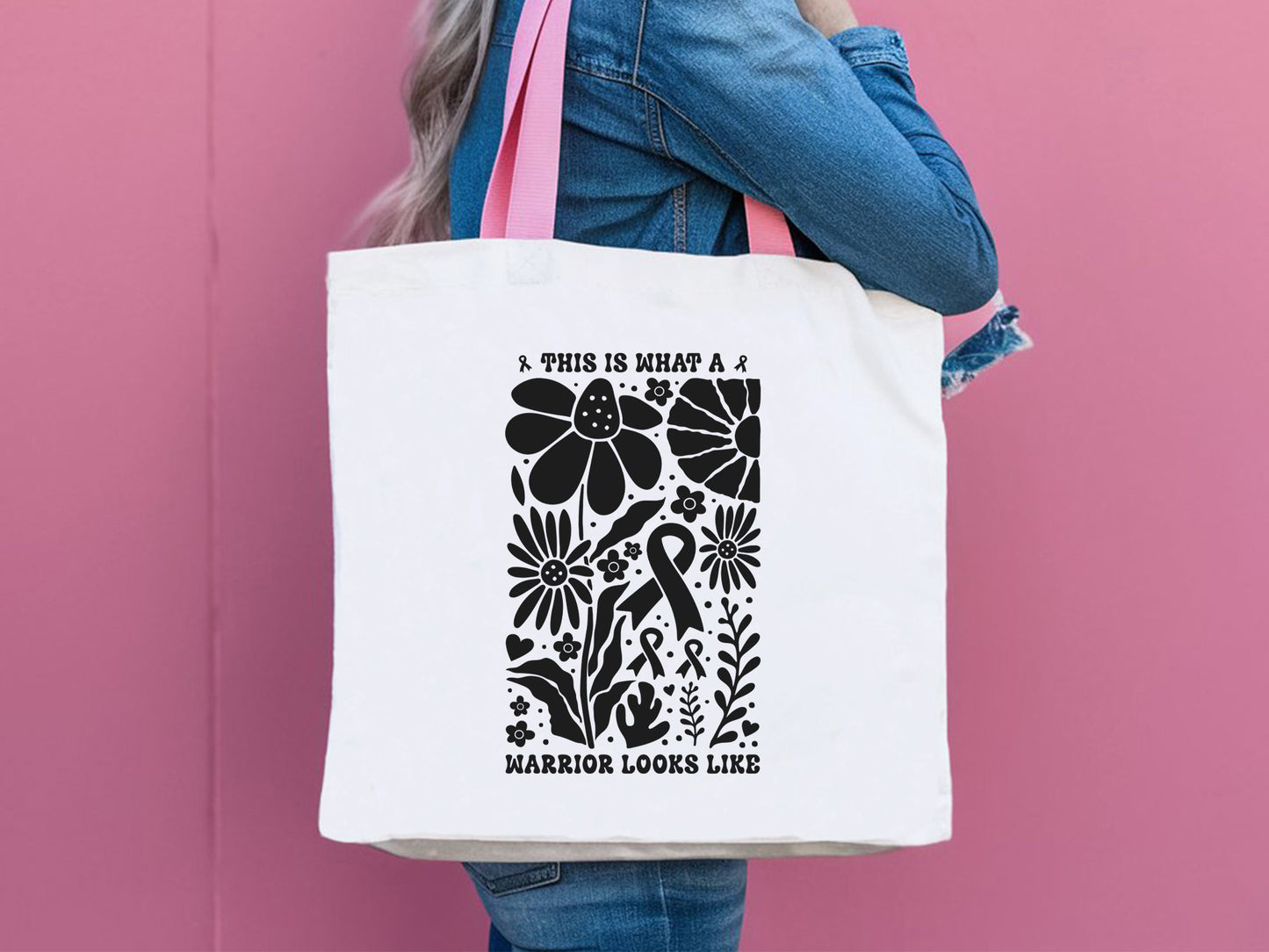 This is What A warrior Looks Like - Breast Cancer SVG