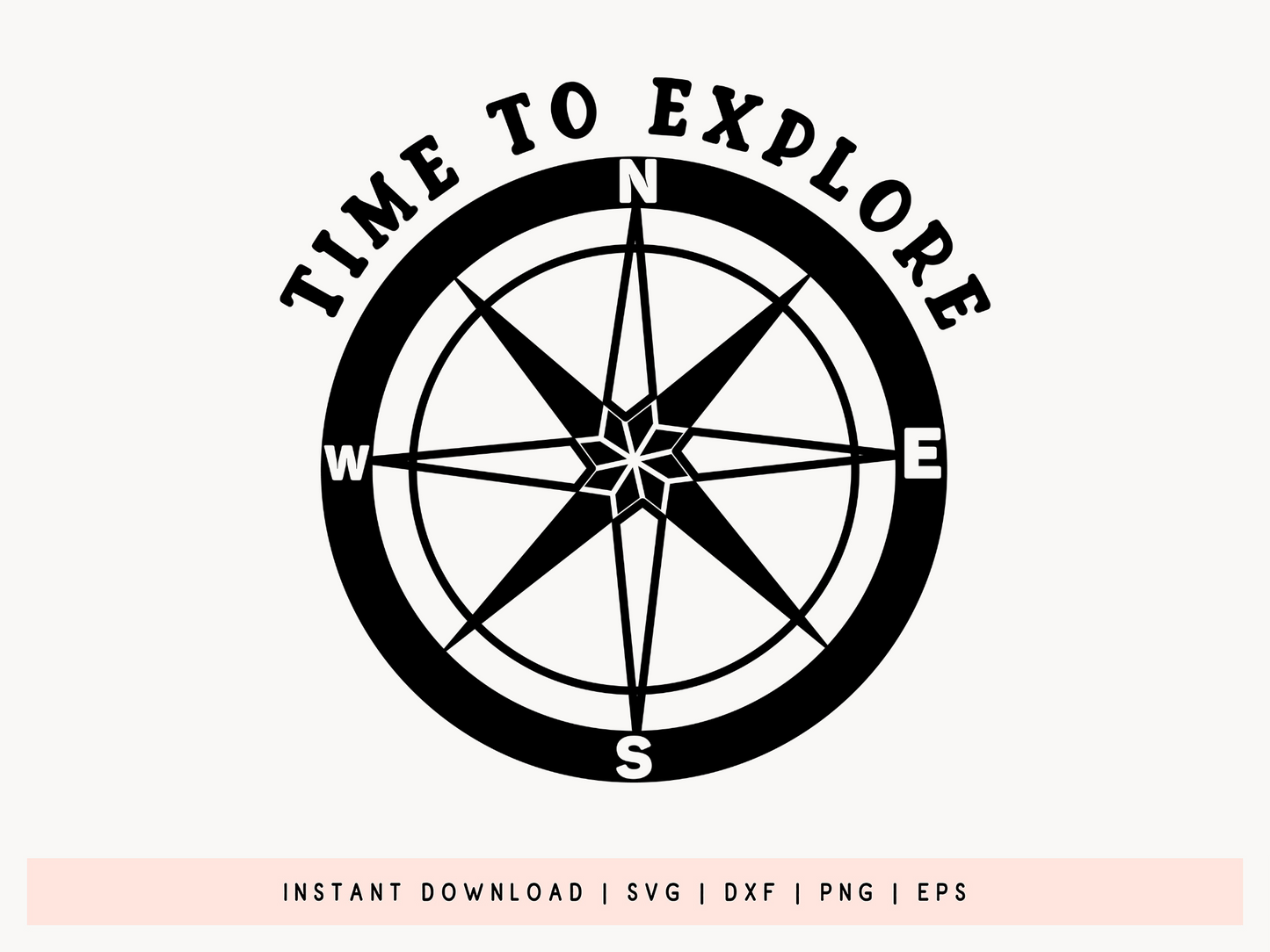 Time to Explore, Outdoor Adventure SVG Design