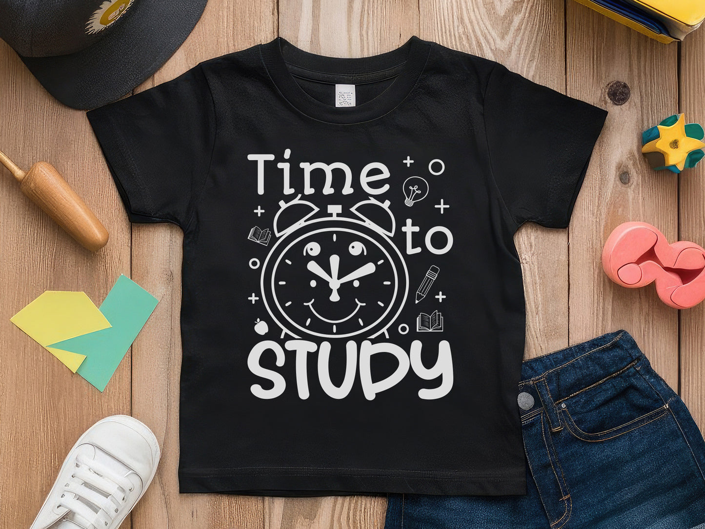 Time to Study, Back to School Shirt SVG