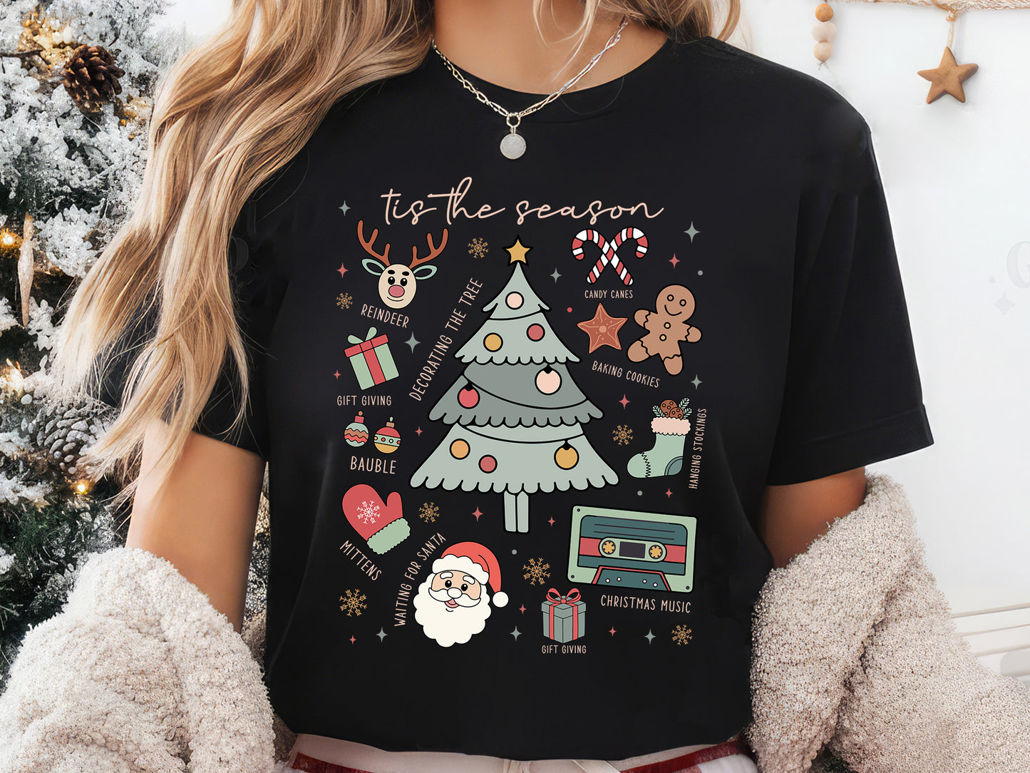 Tis the Season - Christmas Sublimation Print Design