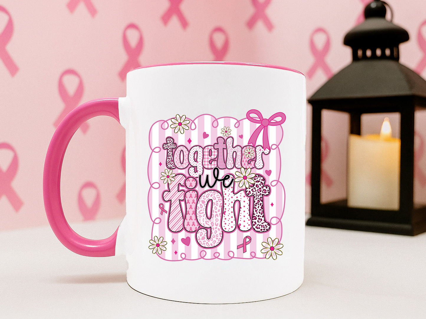 Together We Fight, Preppy Breast Cancer Sublimation