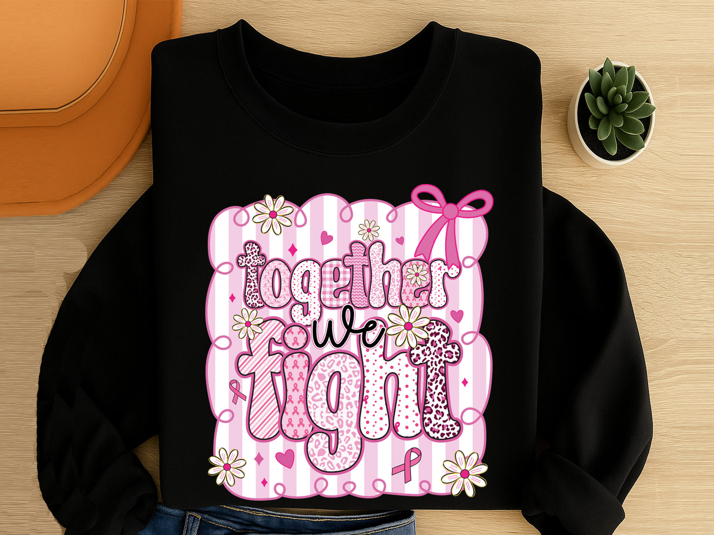 Together We Fight, Preppy Breast Cancer Sublimation