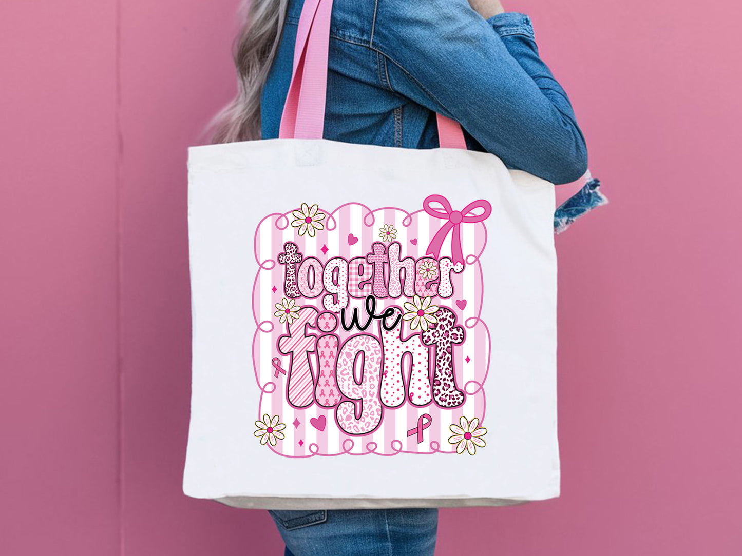 Together We Fight, Preppy Breast Cancer Sublimation