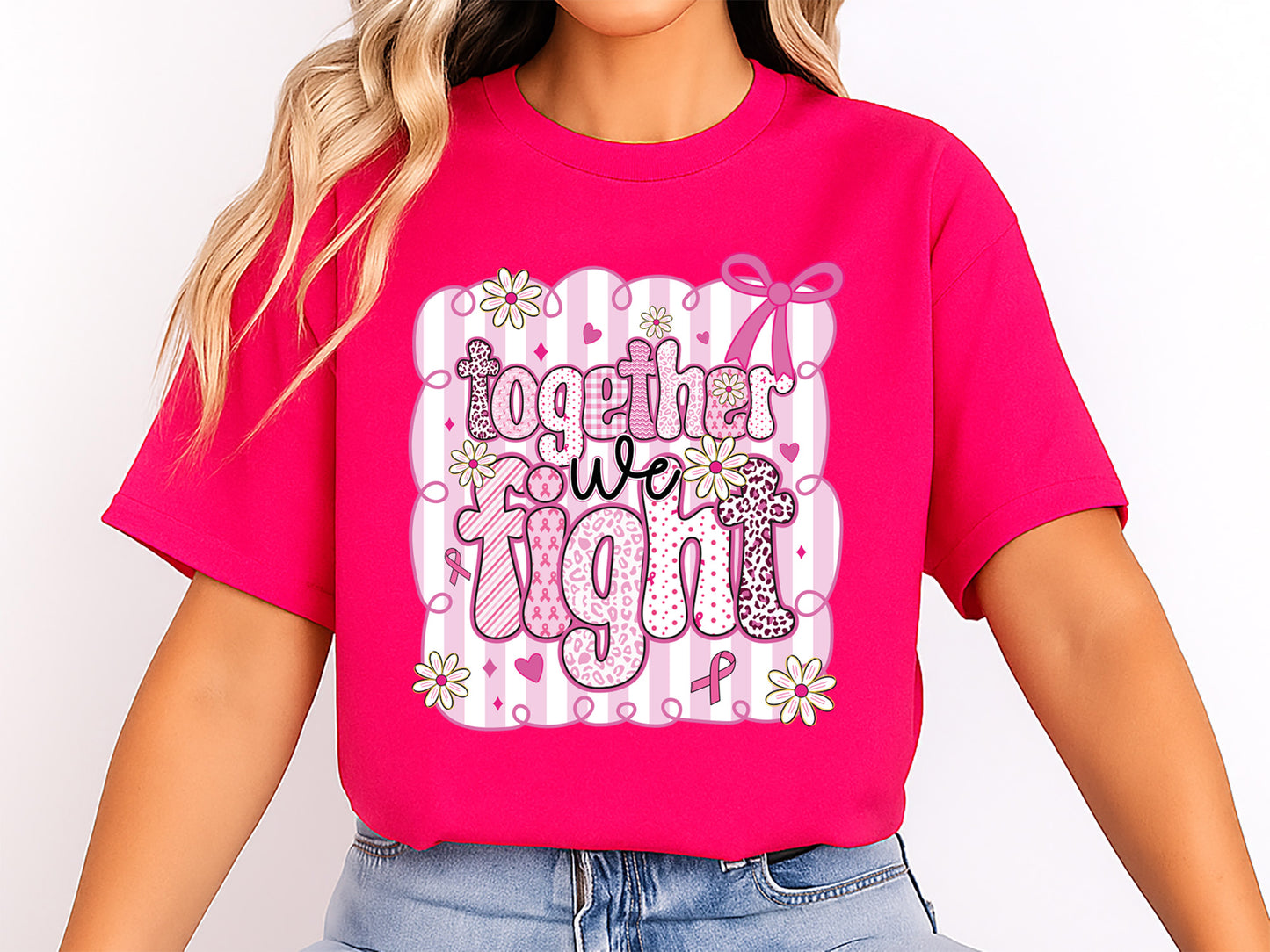 Together We Fight, Preppy Breast Cancer Sublimation