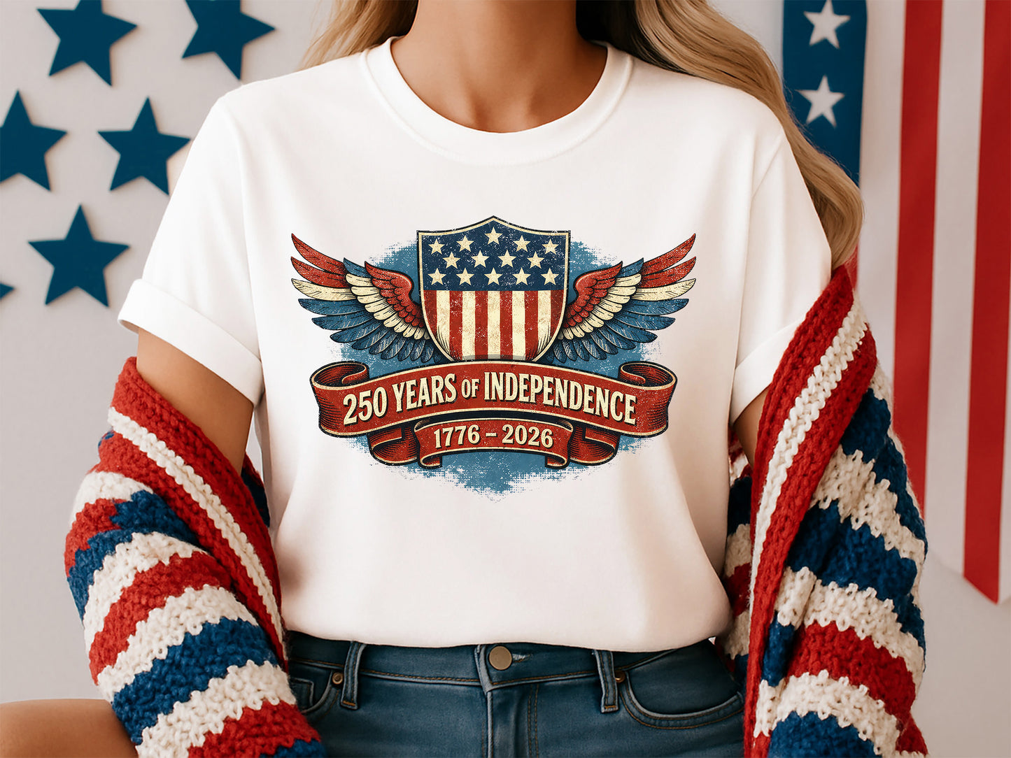 USA 250 Years of Independence Day PNG