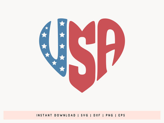 USA, 4th of July SVG Design