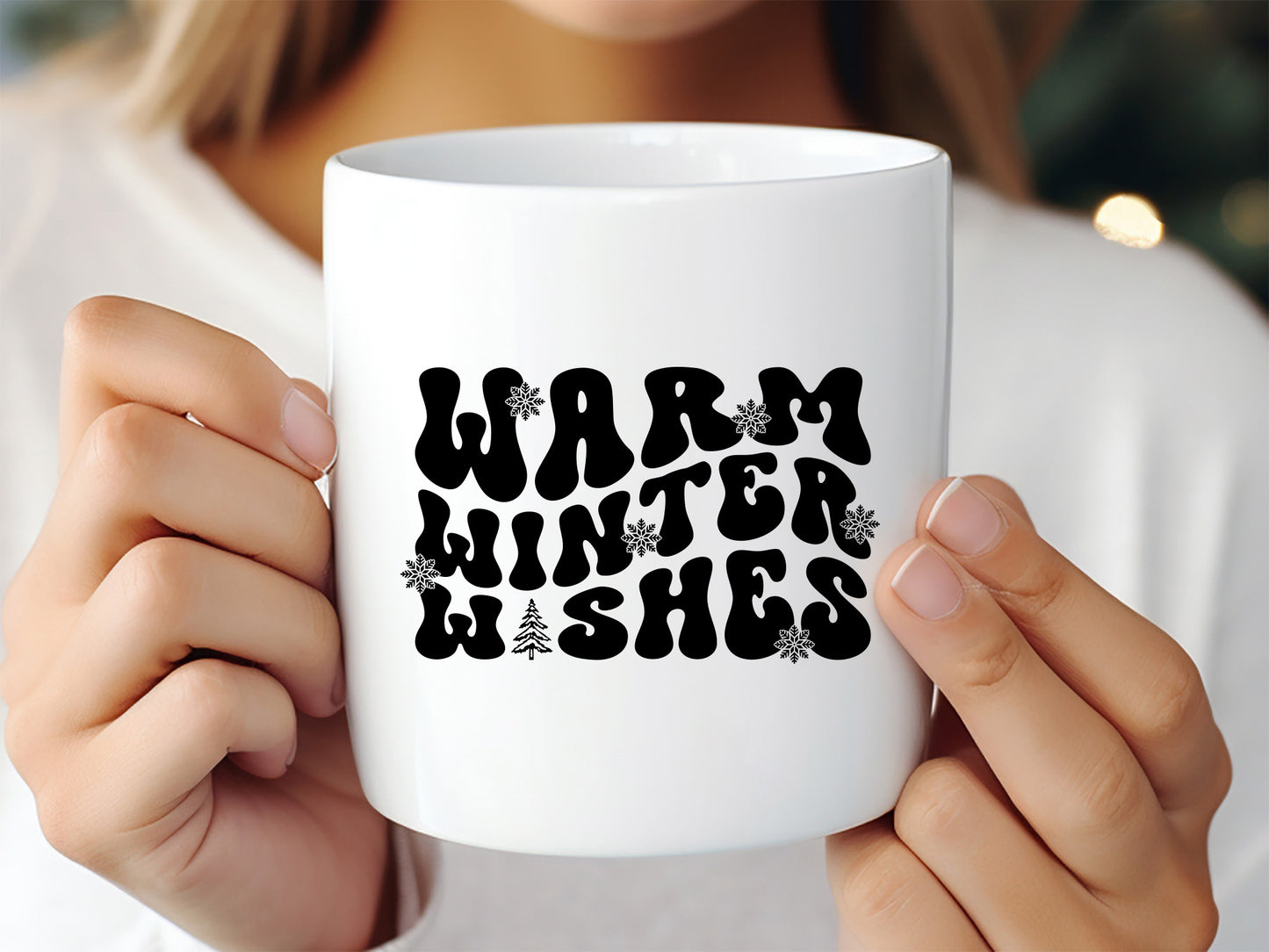 Warm Winter Wishes SVG Design