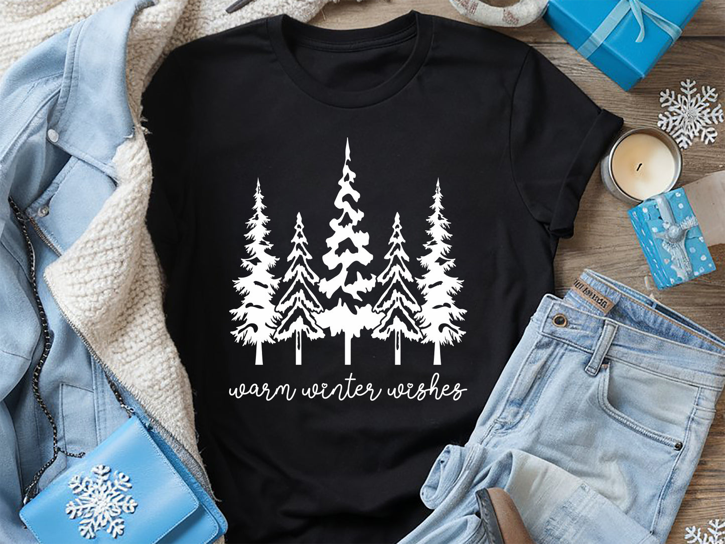 Warm Winter Wishes SVG File