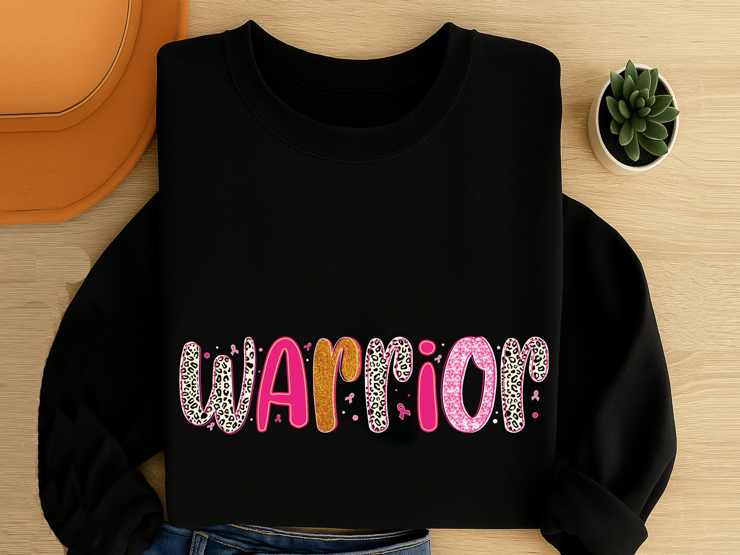 Warrior, Breast Cancer Preppy Sublimation Print