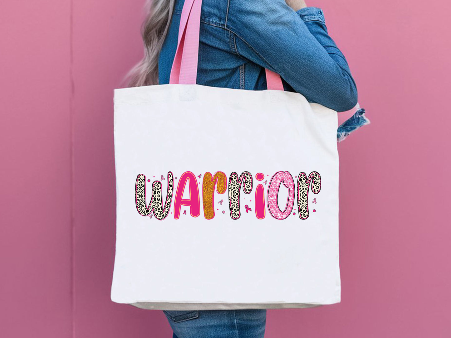 Warrior, Breast Cancer Preppy Sublimation Print