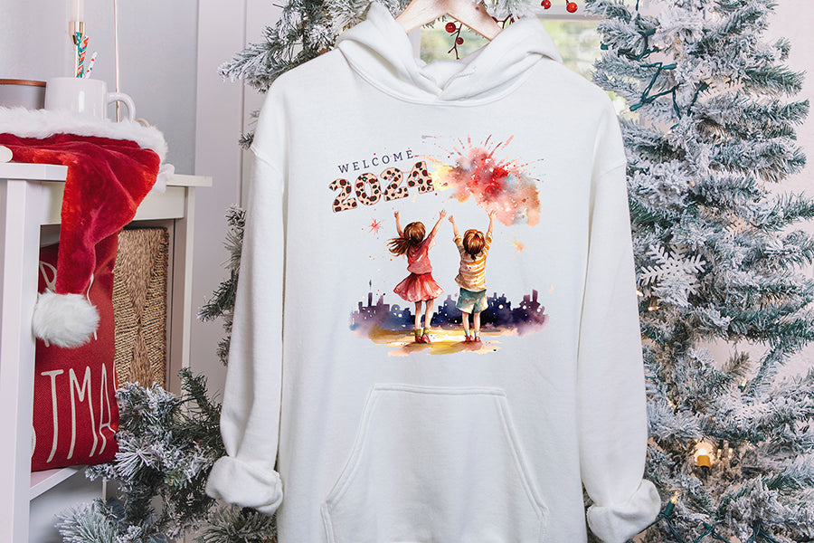 Welcome 2024 PNG Sublimation | Funny New Year's Shirts