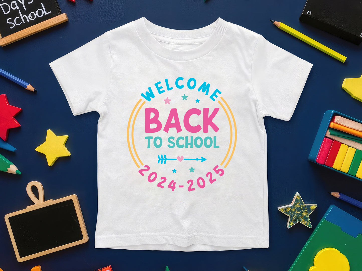 Welcome Back to School 2025-2026 SVG File