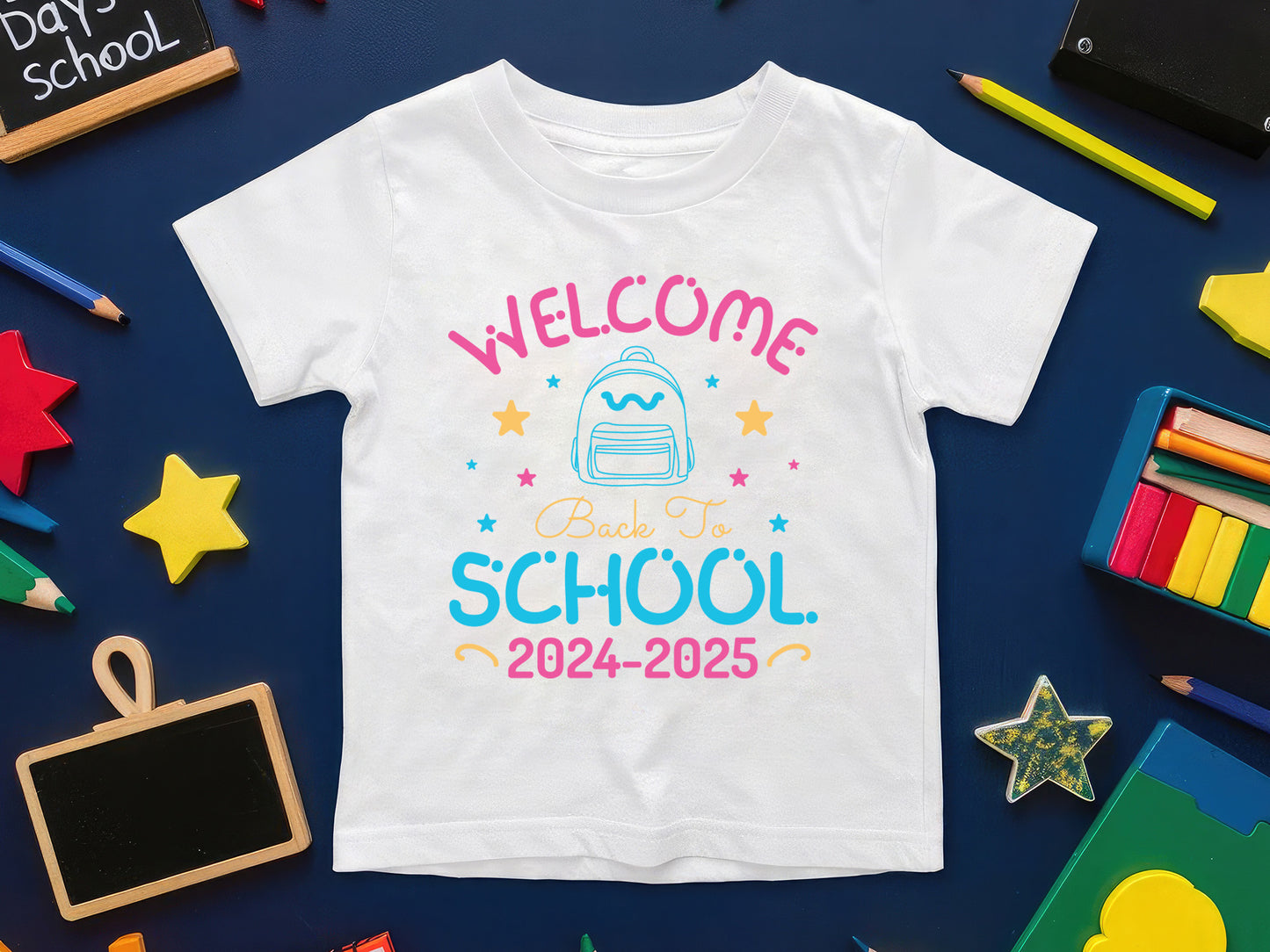 Welcome Back to School 2025-2026 SVG