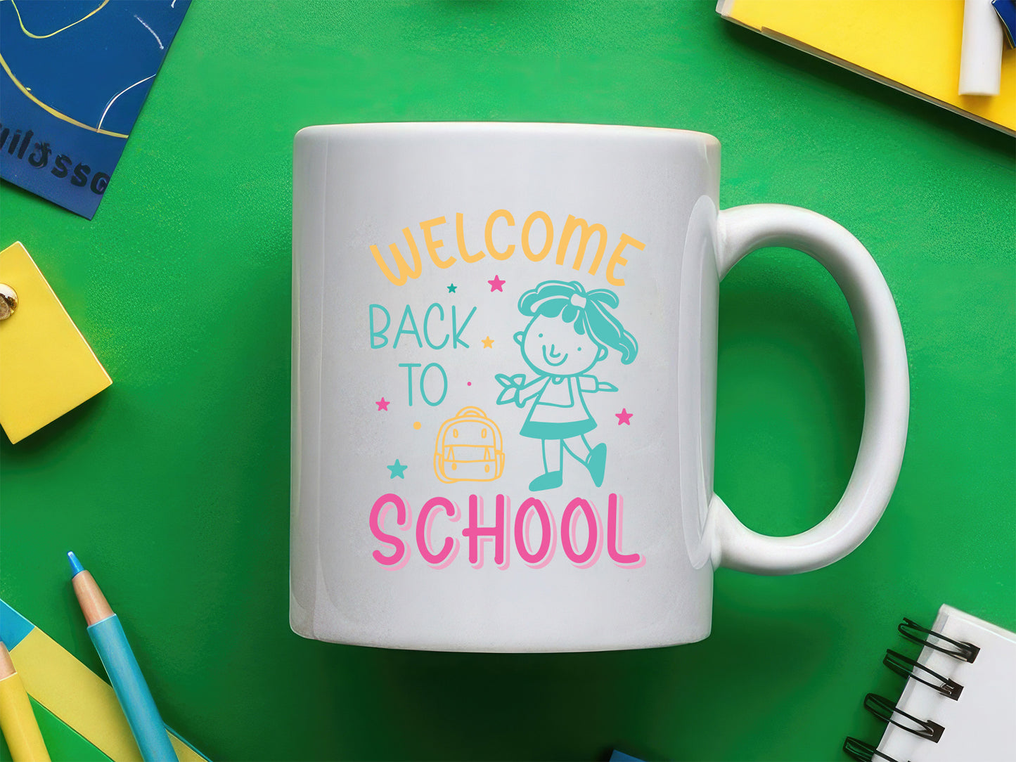 Welcome Back to School SVG Cut File