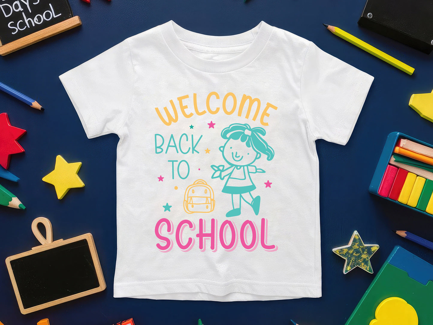 Welcome Back to School SVG Cut File