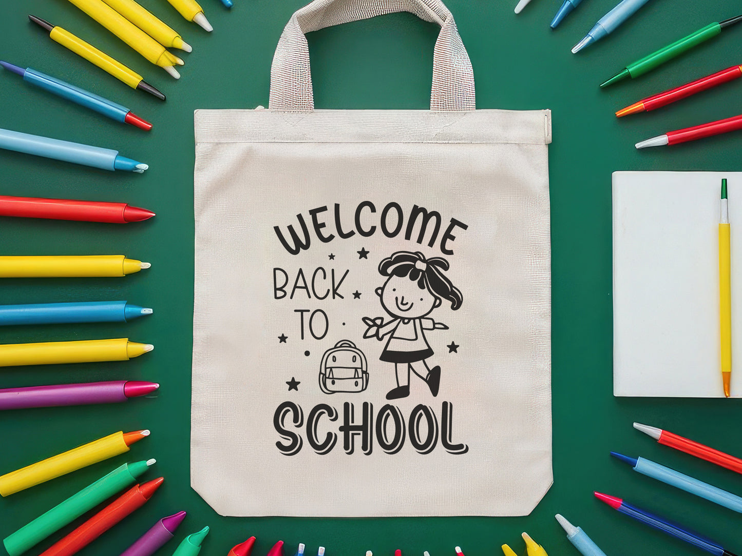 Welcome Back to School SVG Cut File