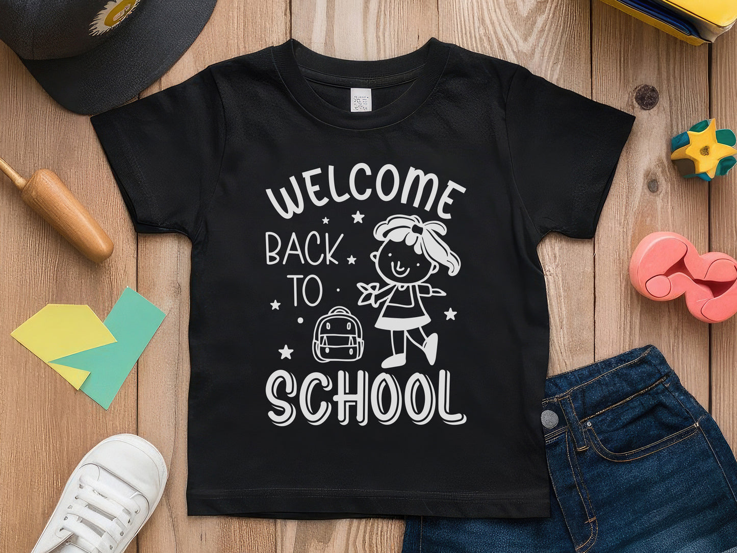 Welcome Back to School SVG Cut File
