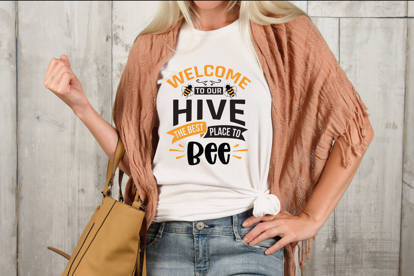 Welcome to Our Hive the Best Place to Bee SVG Design