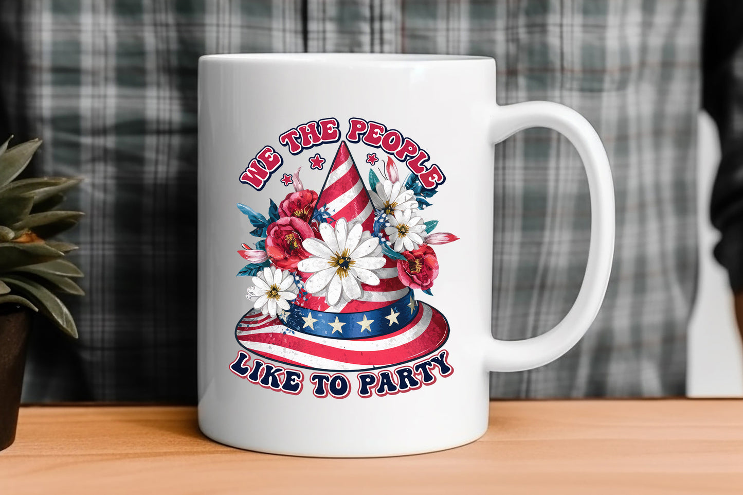 We the People Like to Party, 4th of July PNG Sublimation