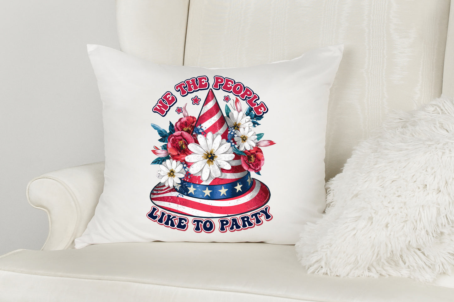 We the People Like to Party, 4th of July PNG Sublimation