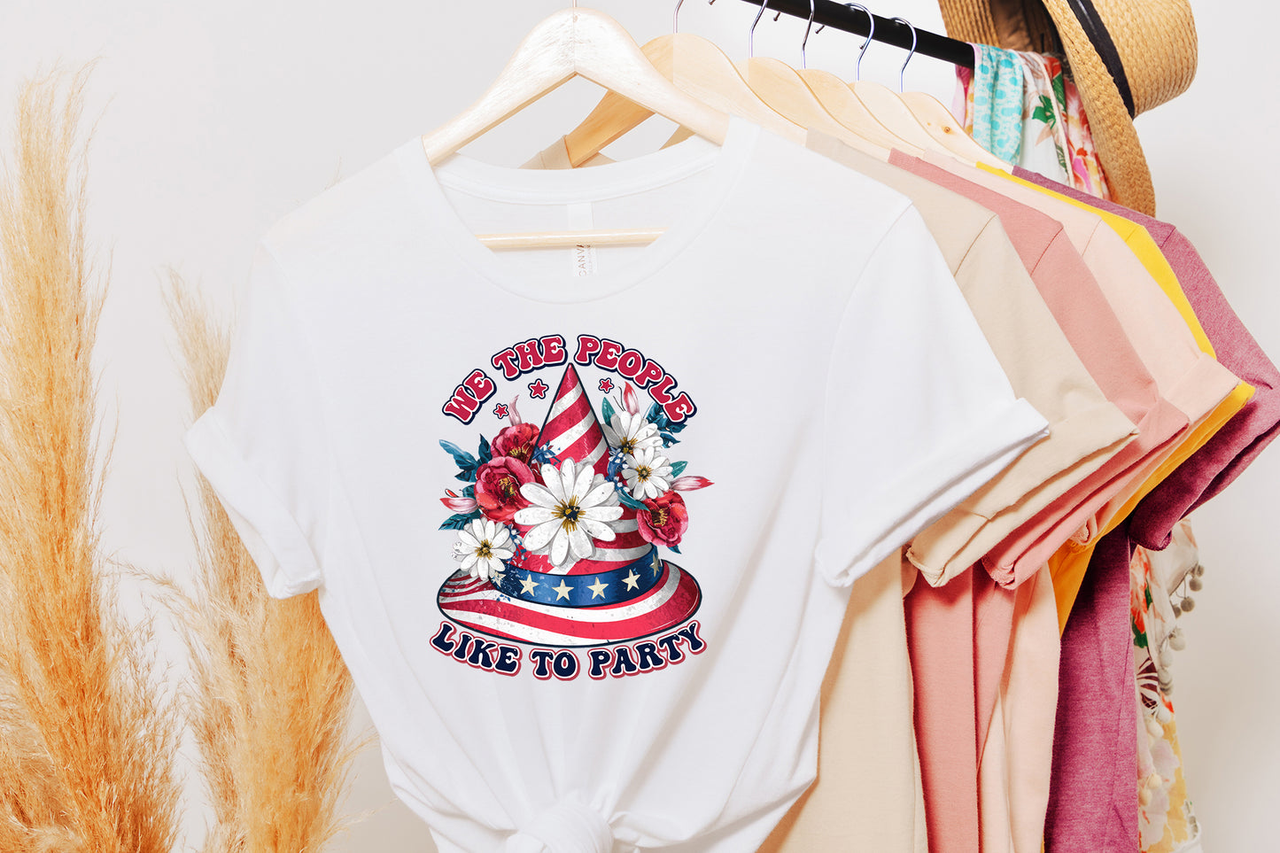 We the People Like to Party, 4th of July PNG Sublimation