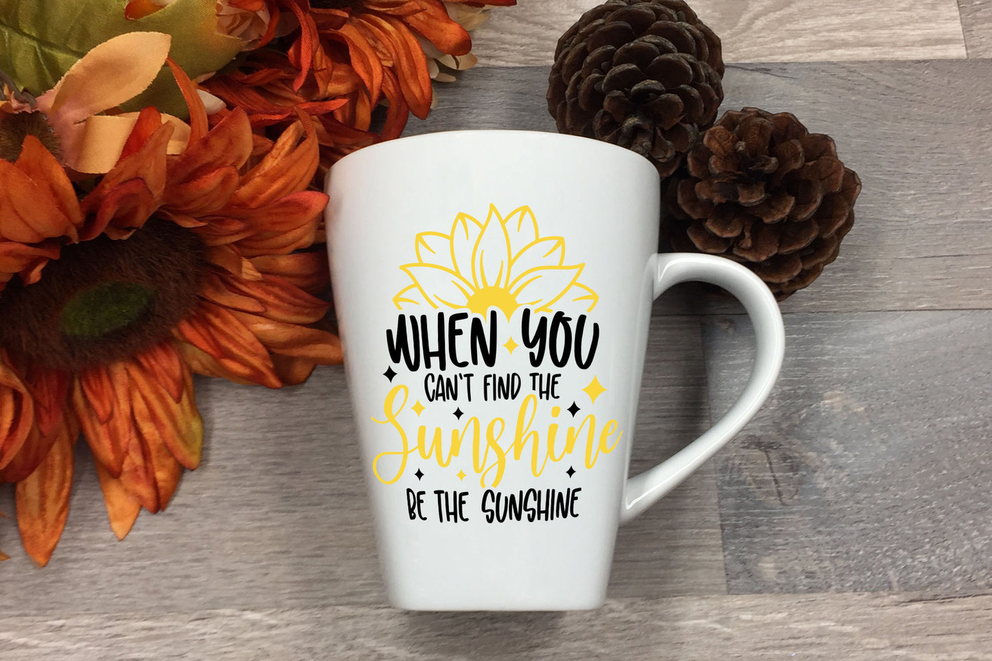 When You Can't Find the Sunshine, SVG Sunflower