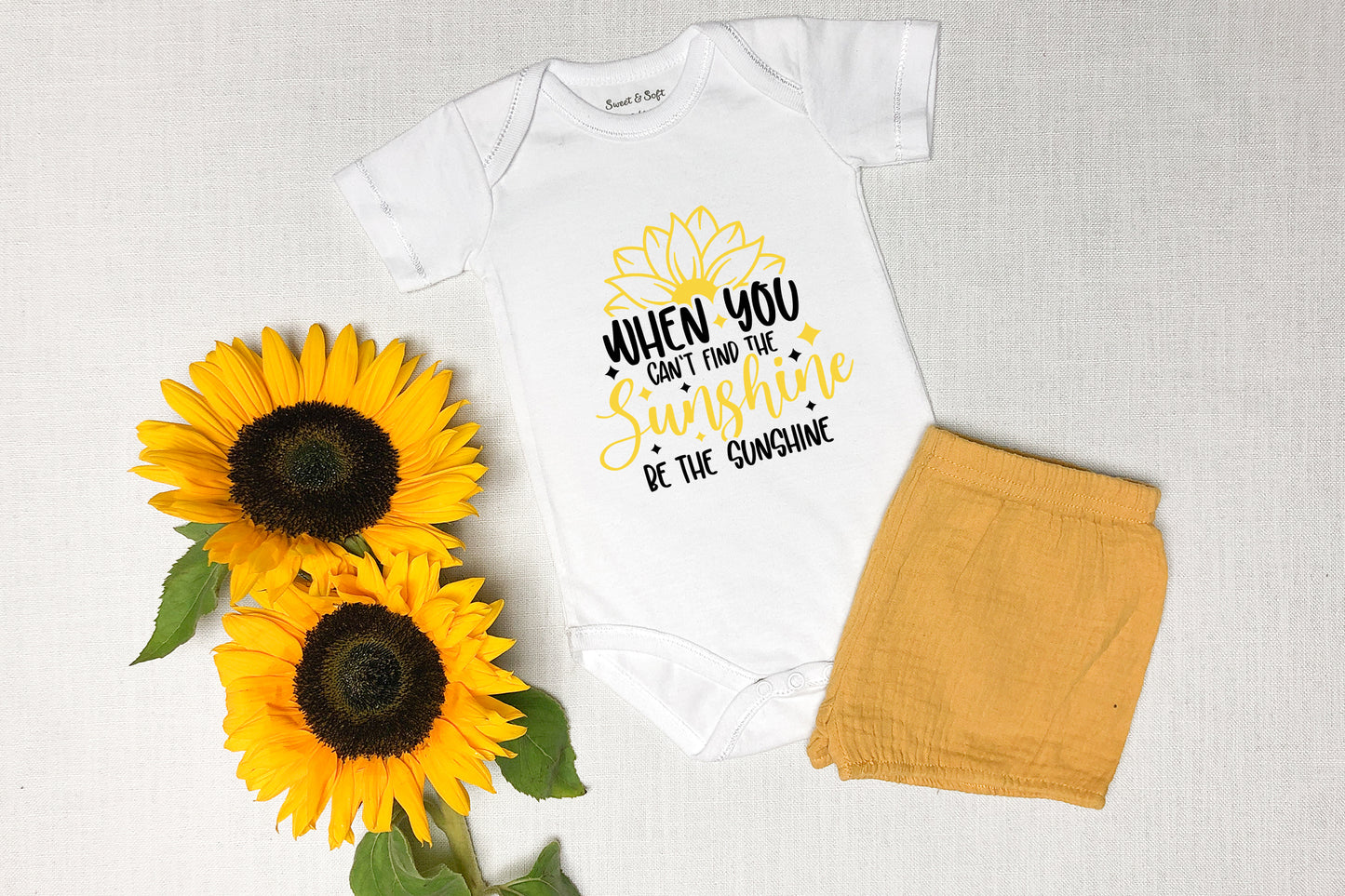 When You Can't Find the Sunshine, SVG Sunflower