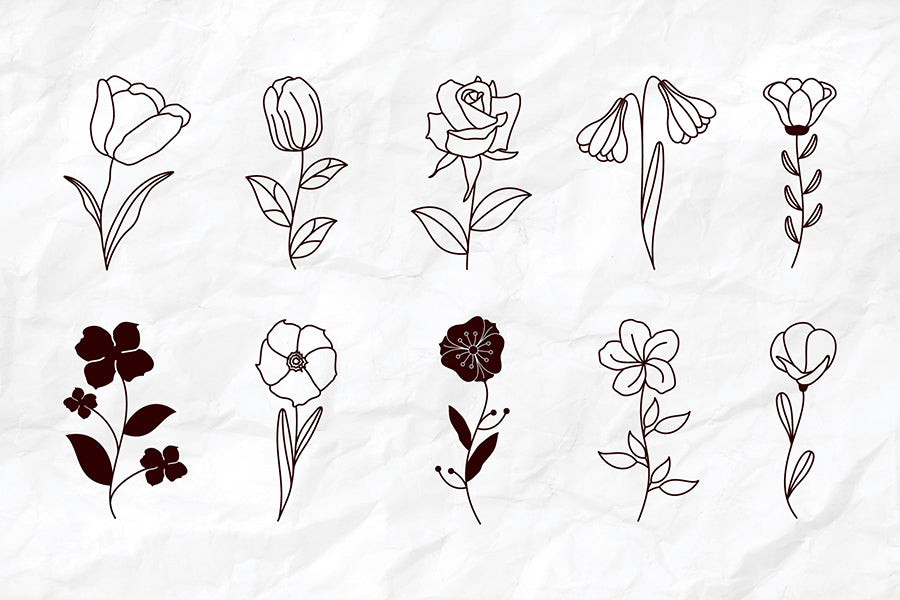 Wildflower SVG Mega Pack