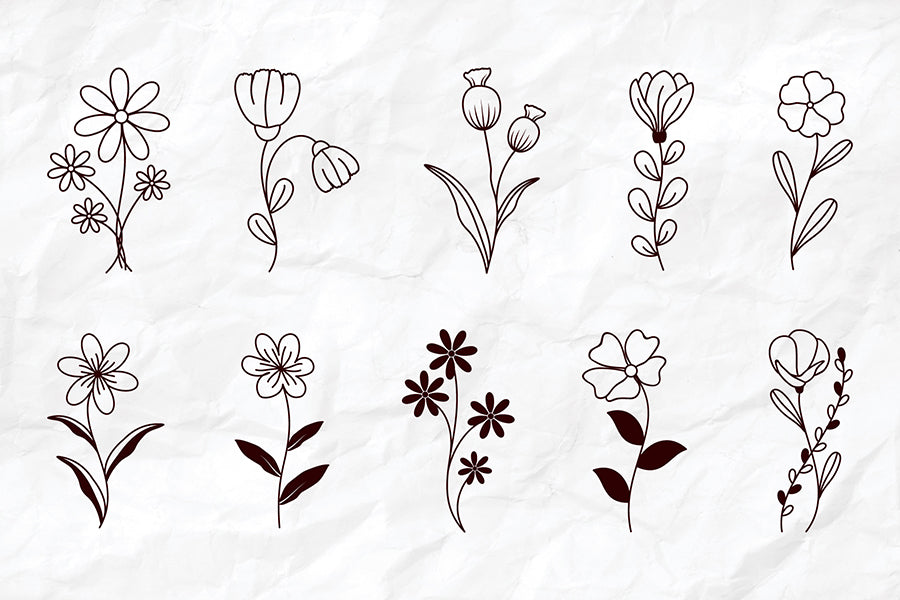 Wildflower SVG Mega Pack