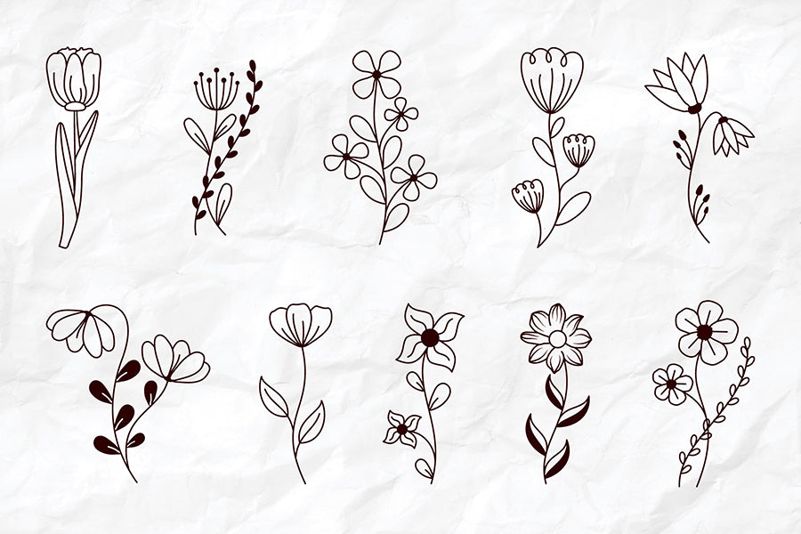 Wildflower SVG Mega Pack