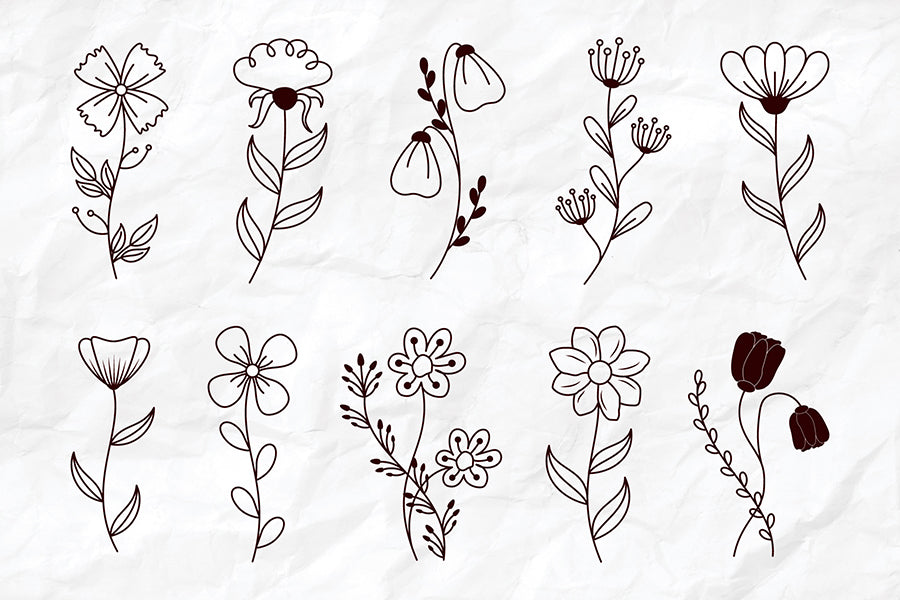 Wildflower SVG Mega Pack
