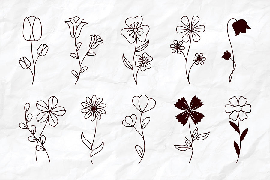 Wildflower SVG Mega Pack
