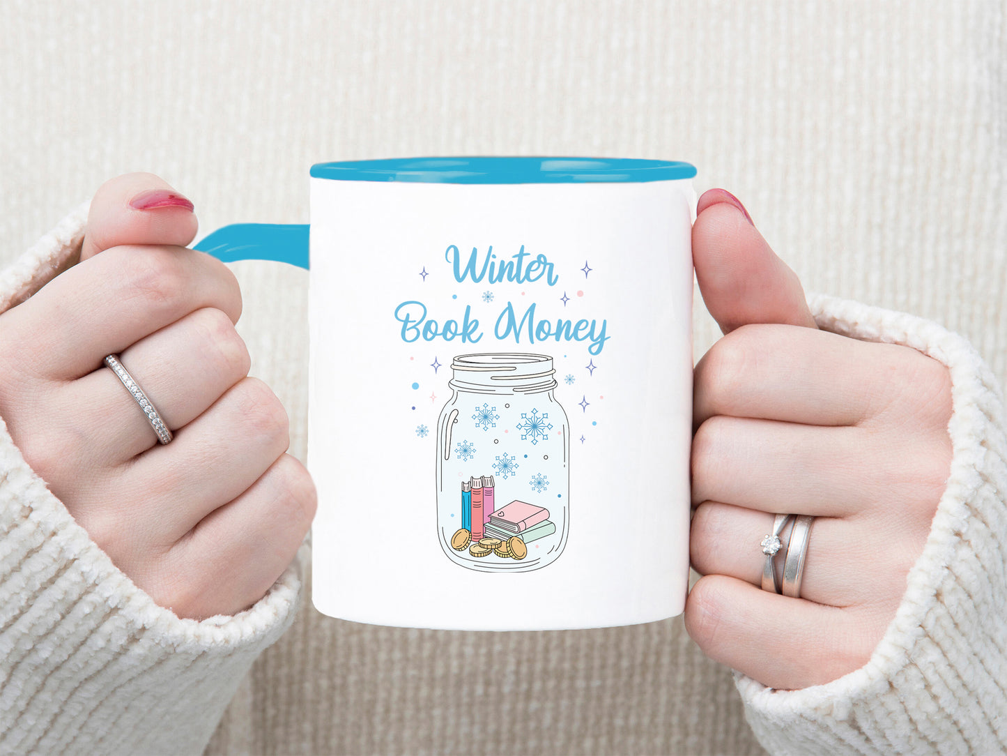 Winter Book Money Sublimation Transfer