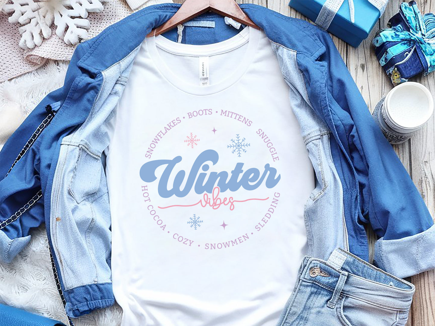 Winter Vibes SVG Cutting File