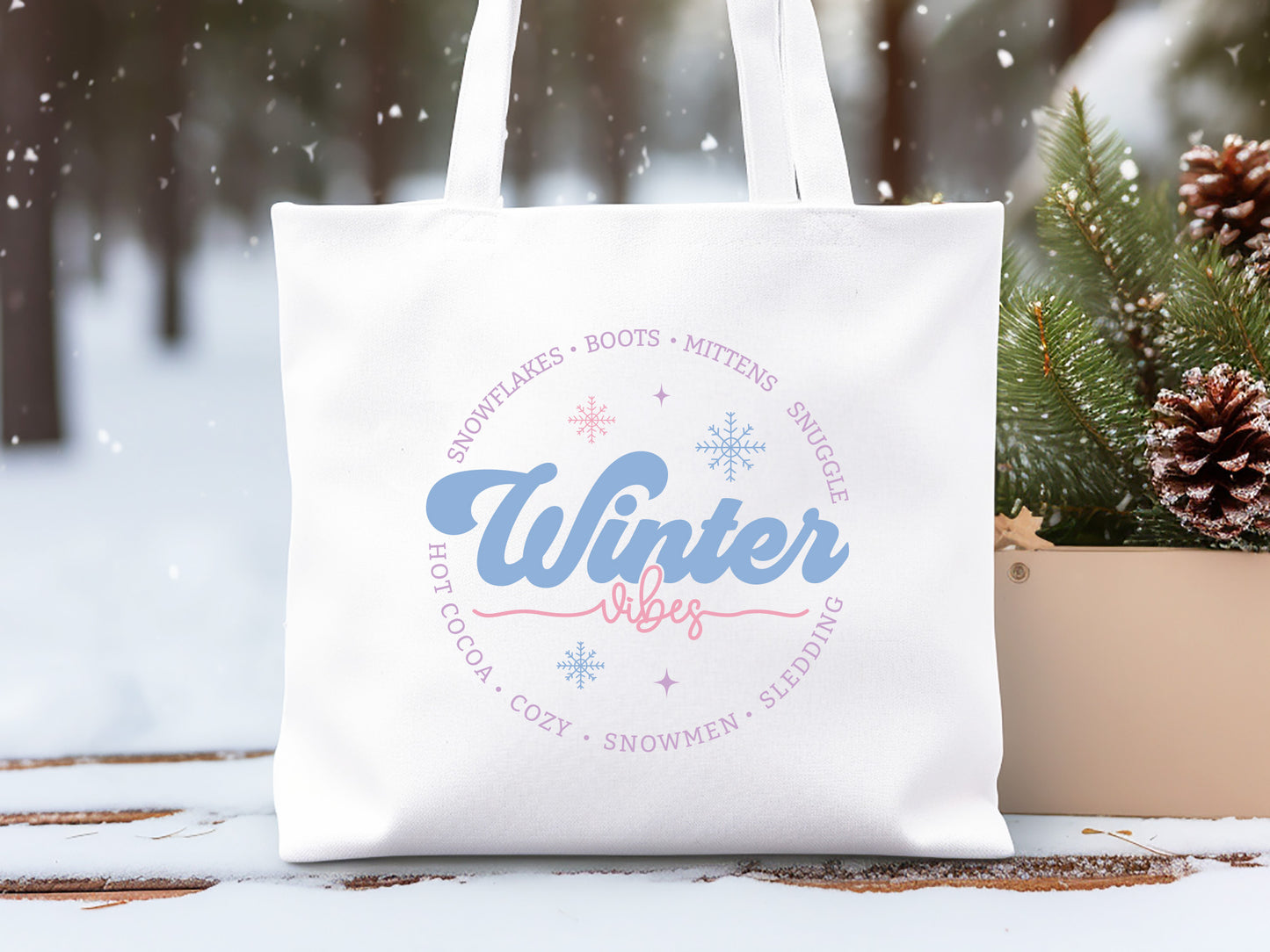 Winter Vibes SVG Cutting File