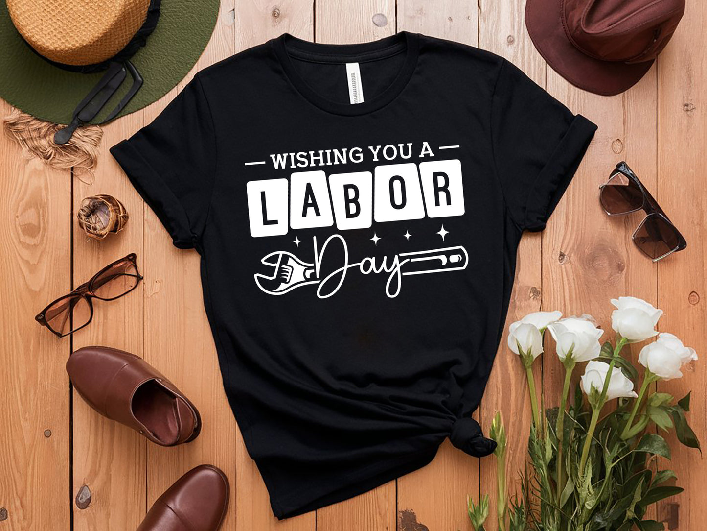 Wishing You a Labor Day SVG Design