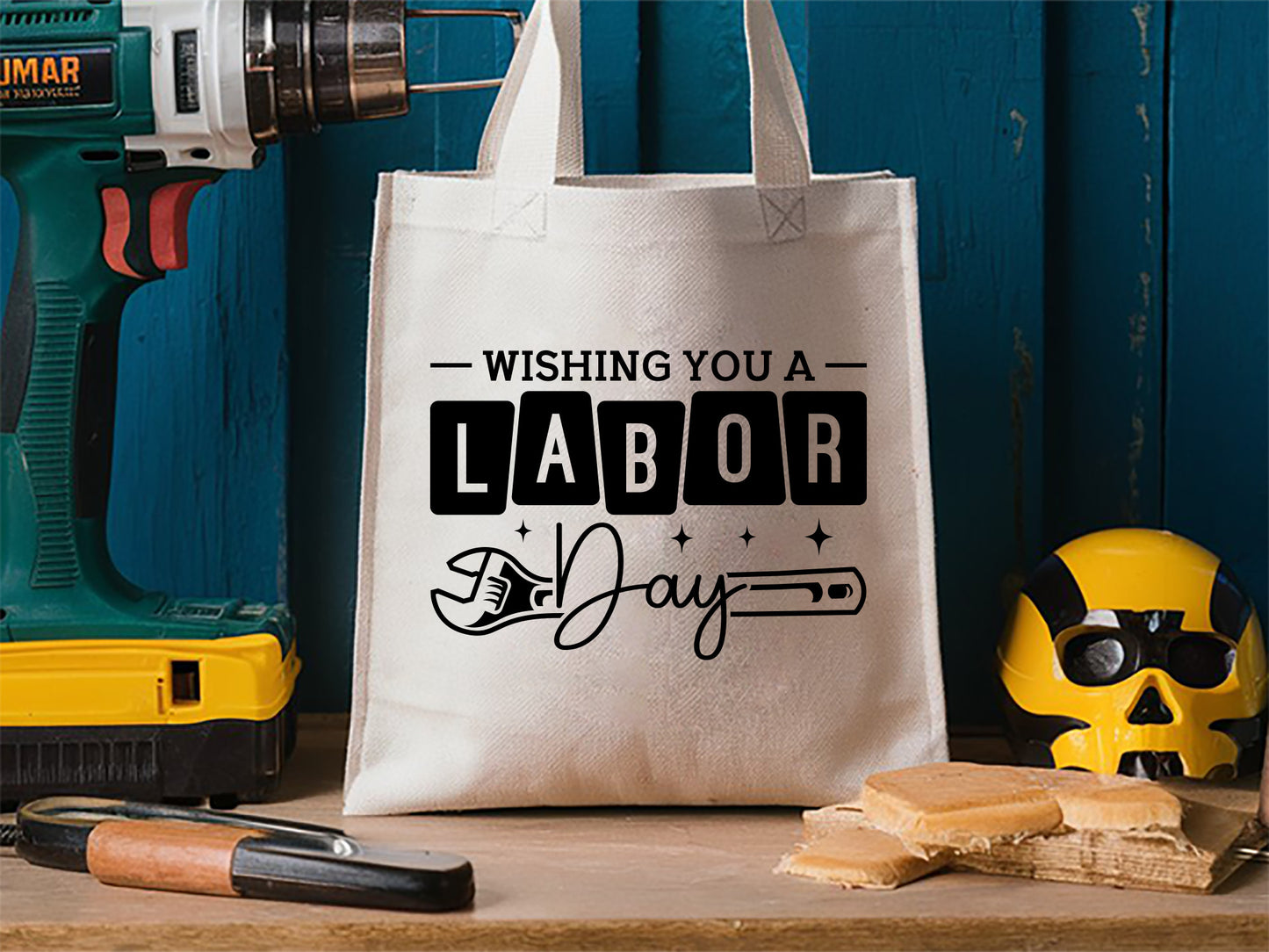 Wishing You a Labor Day SVG Design