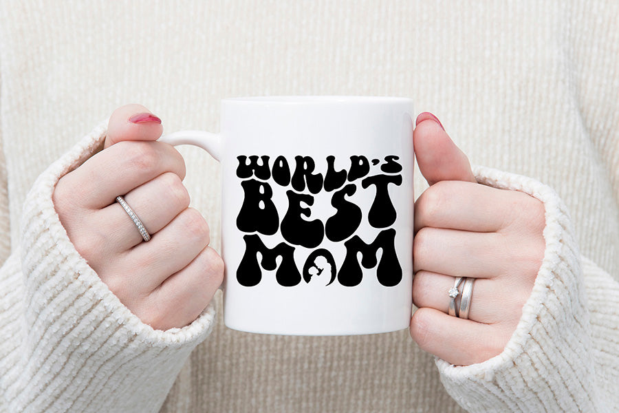 World's Best Mom, Mother's Day SVG File