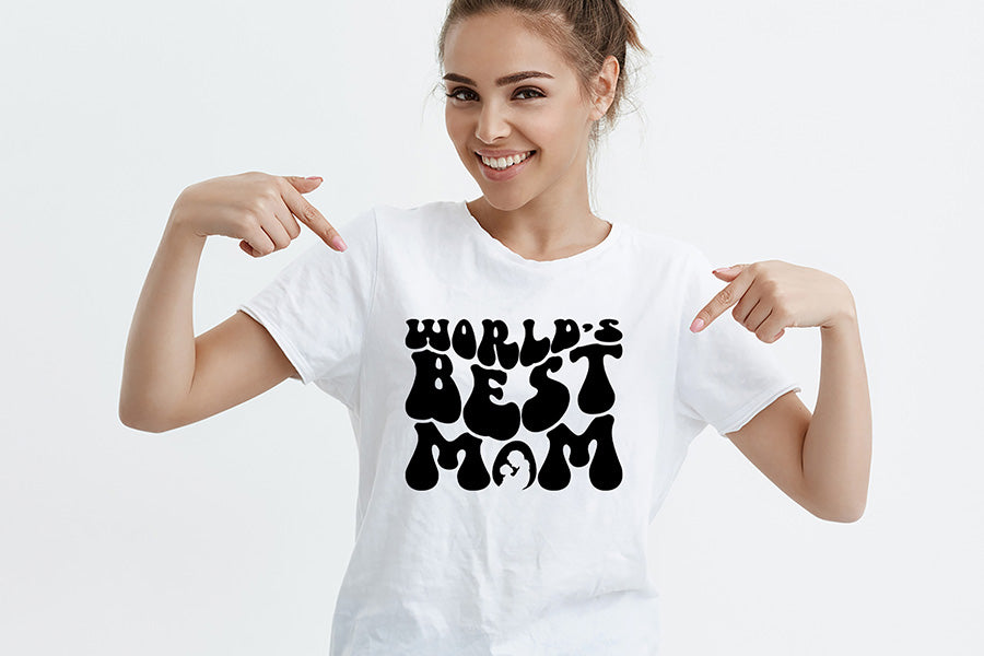 World's Best Mom, Mother's Day SVG File