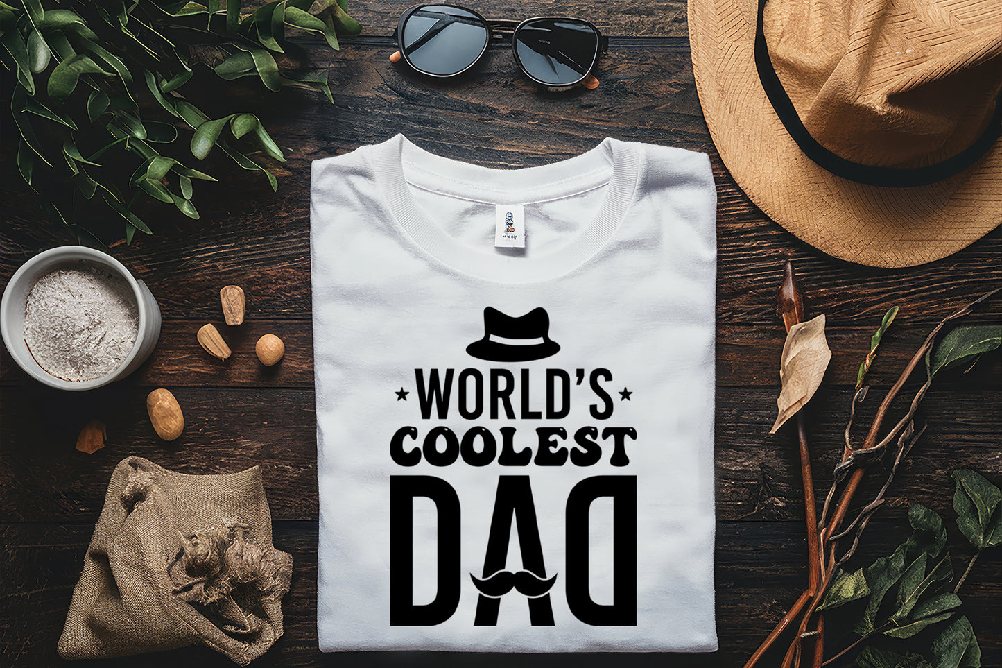 World's Coolest Dad, Father's Day SVG